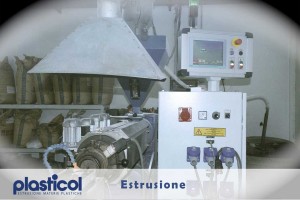 Macchinari per estrusione materie plastiche