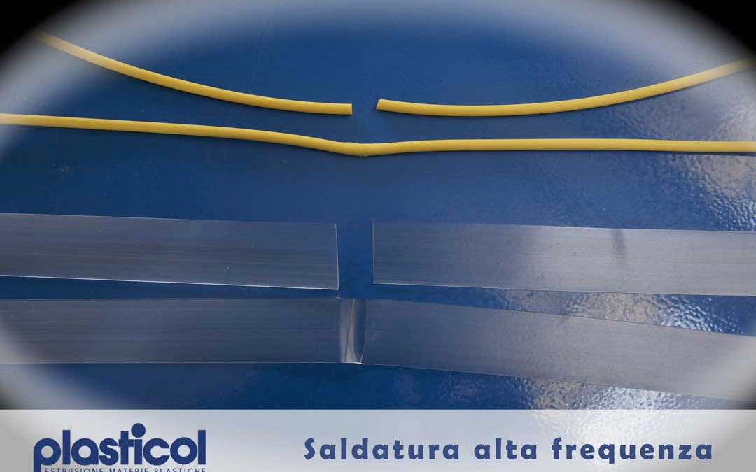 Esempi di estrusi plastici in saldatura ad alta frequenza